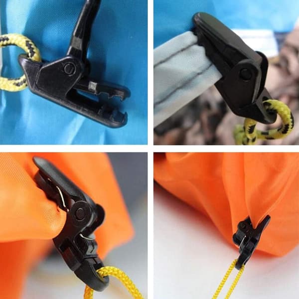 Tarp Klips, Telts Klips, Plastik Klips, 50 Klemmer Plastik Telts Tarp Klips