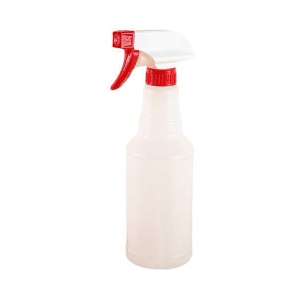 500ml Tom Sprøyteflaske - Røde Plastsprøyteflasker for