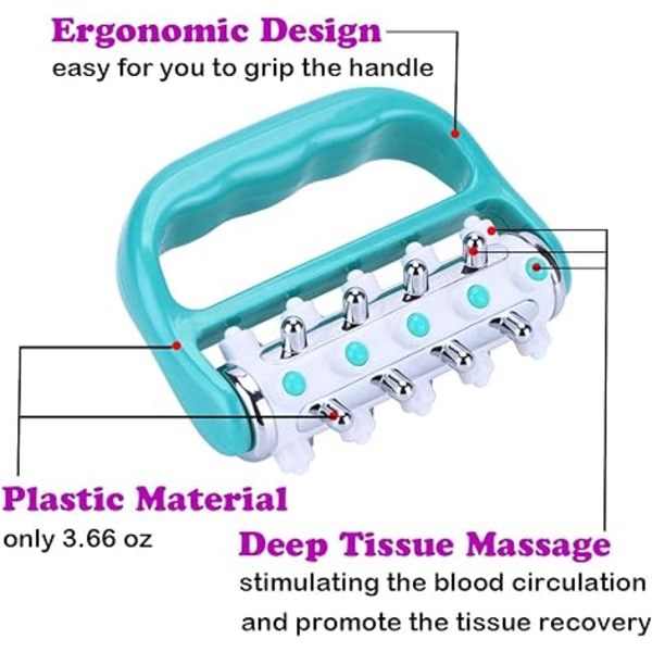 Anti-Cellulite Massager (Grøn) Fascia Release og Muskelmassage