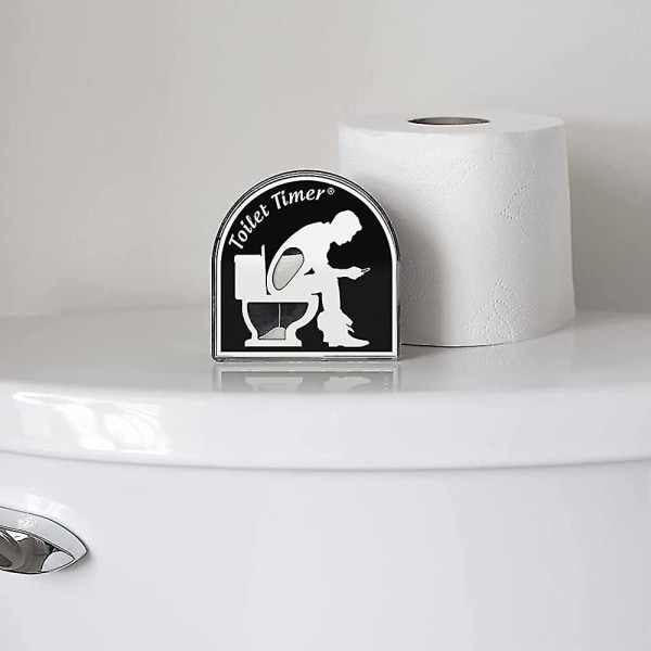 Kreativ Toilet Timer Nedtællingsmaskine Mekanisk Alarmur