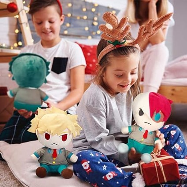 My Hero Academia plyschdocka (17cm), fantasyfigur, tecknad