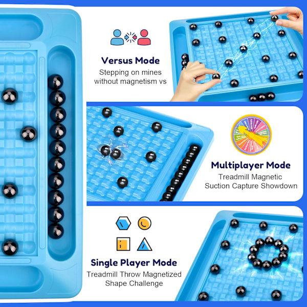 1 låda uppgraderade magnetiska schackspel