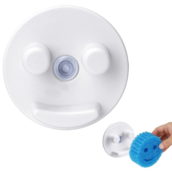 1 Stk. Svampeholder Smiley Svampe Fast Holder Organizer