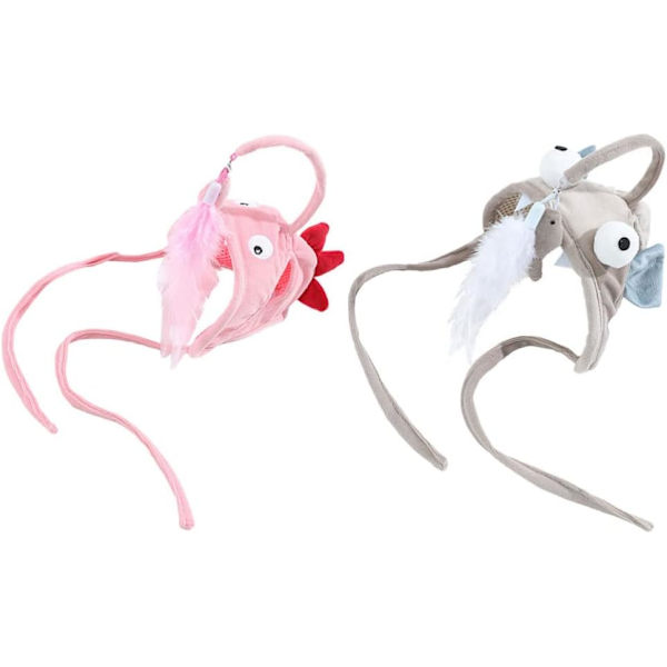 2 stycken (rosa) kattmössor kattmössor kattfestmössa mössa kattkostym