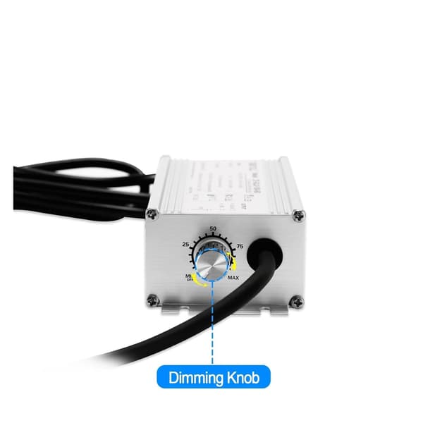 50W variabel strømforsyning, 28-42V DC, strømadapter for LED-driver, IP67 vanntett belysningstransformator