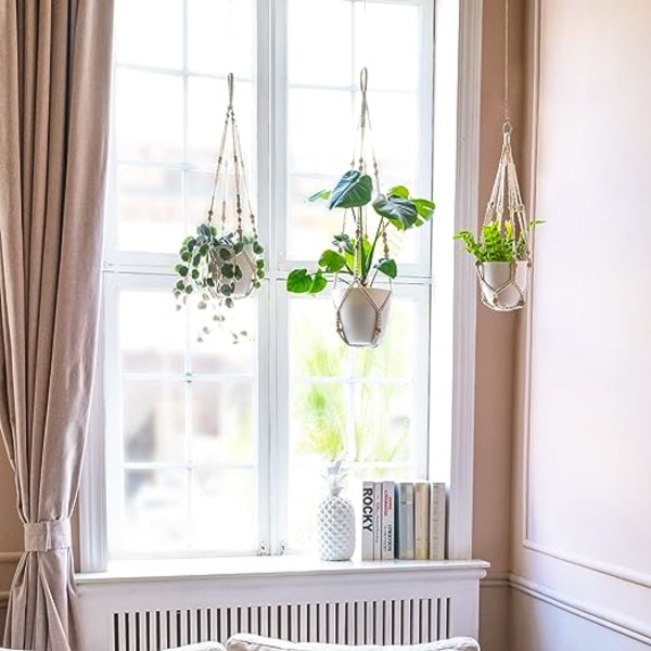 35 Tums Hängande Kruka Inomhus Hängande Växtkorg Blomma Kruka