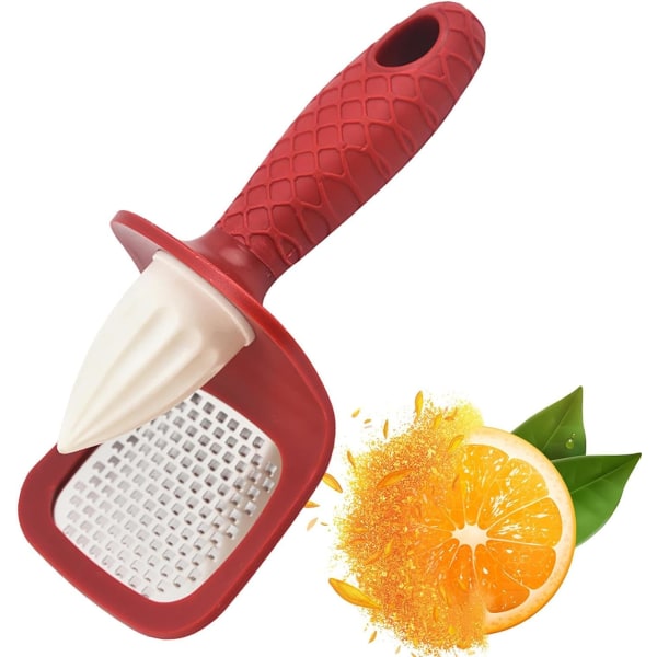 Manuel Citronpresser i Rustfrit Stål - 2 i 1 Manuel Citruspresser