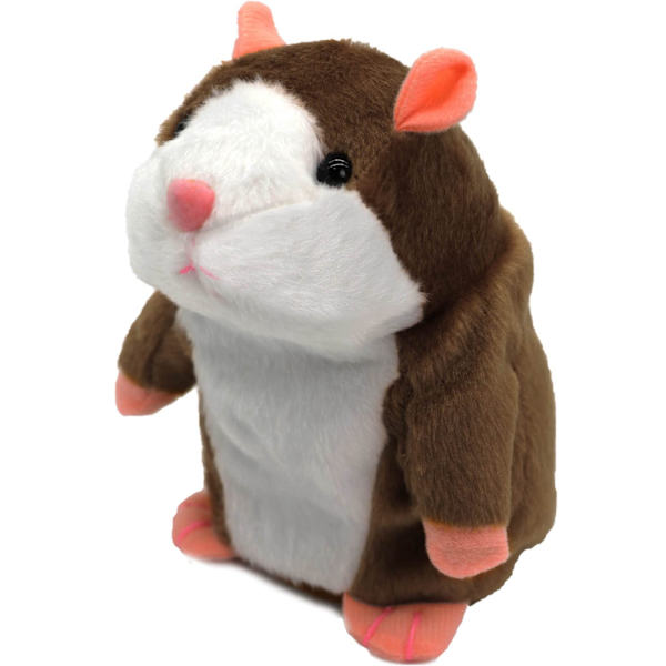 1 puhuva hamsteri - söpö pehmolelu