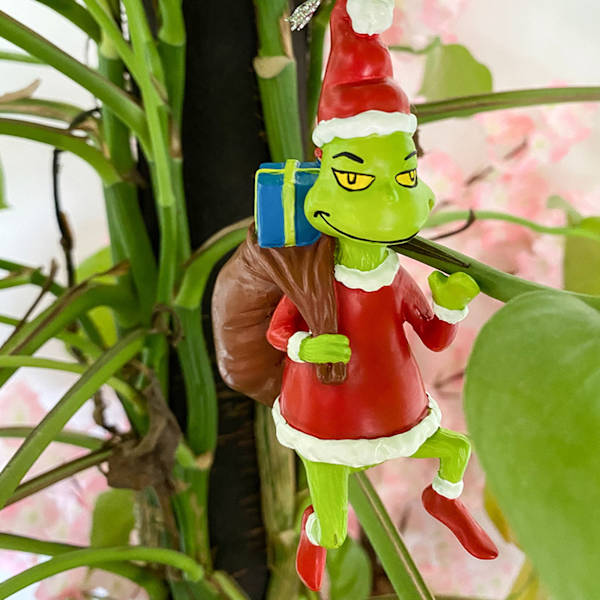 1 Julemandens Elf Grinch Dekoration Harpiks Håndværk Vedhæng Jul