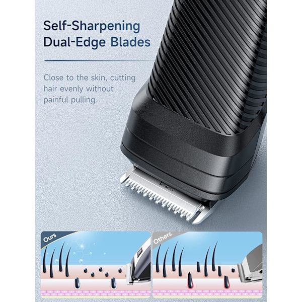 Skægtrimmer Hårklippere Mænd, Næse & Øre Trimmer, Alt-i-Én