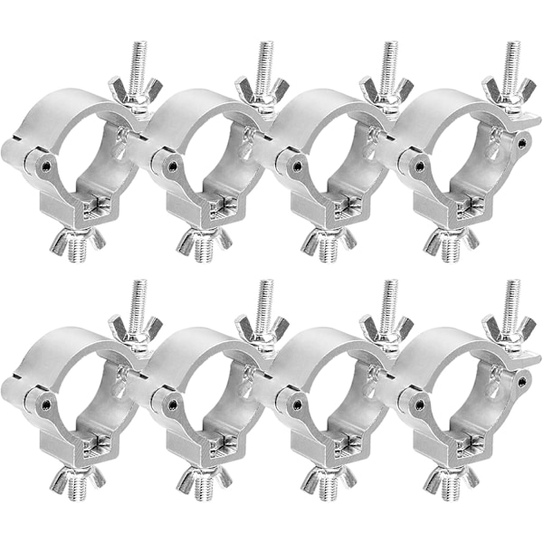 Truss Clamp Fästkrok, 8 stycken Scenbelysningsklämma 48 - 51mm
