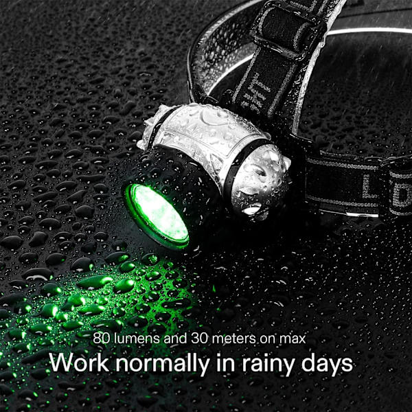 2 Pakkaa 19 Lamppua Korkeaintensiteetti LED Kasvutilavalot, Vihreä LED