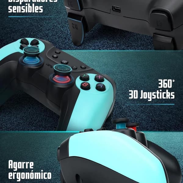 Nintendo Switch -ohjaimet, langaton Pro Controller Switch Nintendo Switch/Lite/Oled/PC:lle, peliohjain