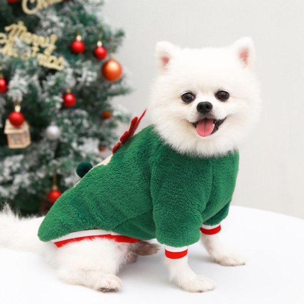 Hundeklæder Julefest Kæledyr Små Hunde Katteklæder