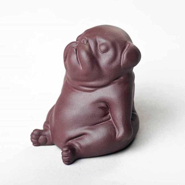 1 kpl Koiran Veistokset Violetti Hiekka Teepet Söpö Eläin Figuurit