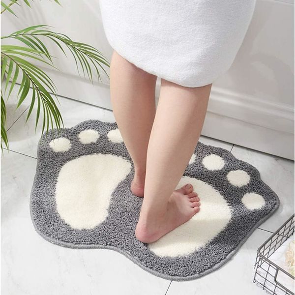 Halksäker Badmatta, Badrumsmatta, Fluffig Matta, Dörrmatta