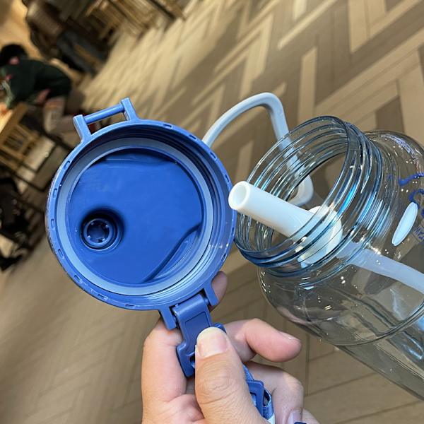 Stor Vattenflaska för Vuxna, Plast, Rymdflaska, Utomhus, Student