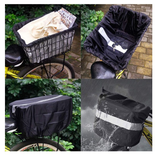 Bike basket rainproof waterproof liner bike basket Rain Cover