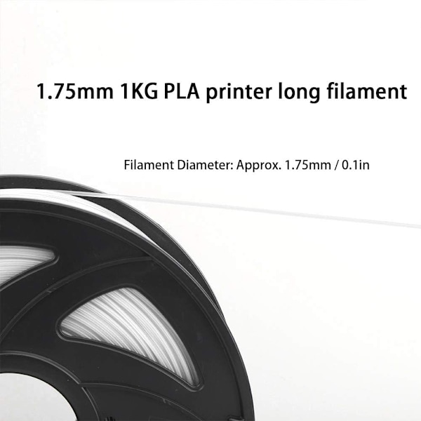 1 stk 3D-printerforbrugsstoffer til udskrivning af 3D-printertilbehør