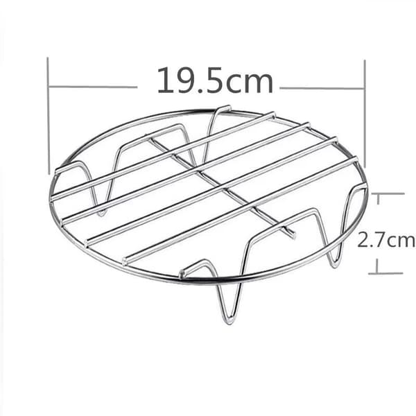 Rustfrit Stål Madlavningsdamprist Ø 20 cm, Forkromet metal