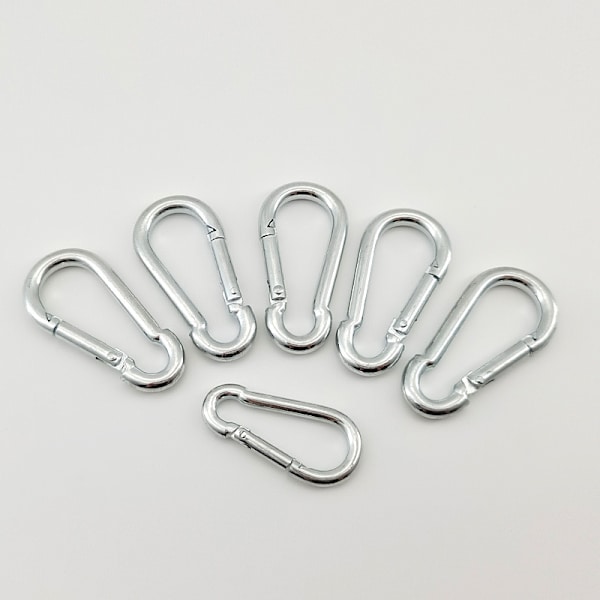 5 kpl Karabiiniklipsiä Leirintään - 5cm Mini Jousi Urheilu