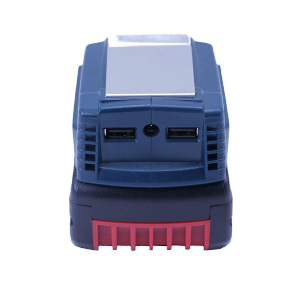 Usb Power Dual Charger Converter Adapter 18v 3.0/4.0a Til Bosch Li-ion Batteri