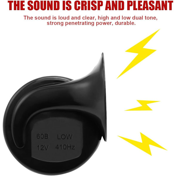 2 kpl 300DB Super Loud Junan Torvet, 12V Vedenkestävä Ilmatornien Vaihtosetti, Auton Ilma Sähköinen Etana Kaksois Torvi, Au