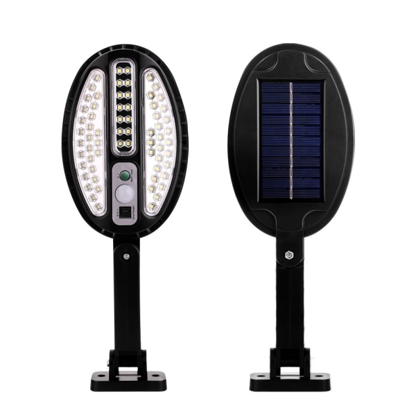 1 piece built-in battery human sensor with remote control solar