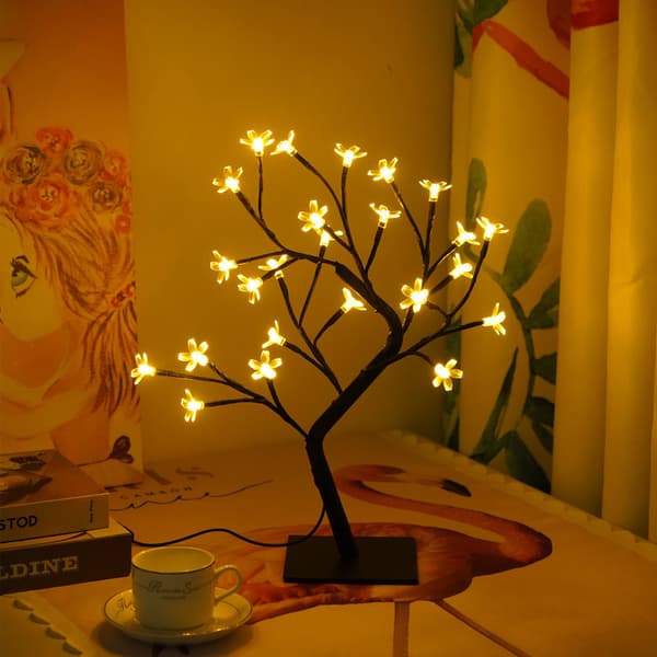 Dekorative LED-blommetrælys