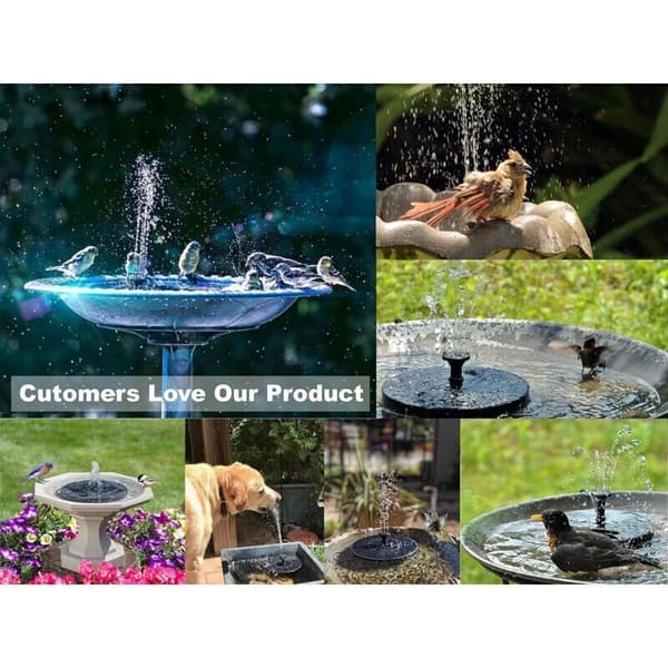 Trädgårdsspringbrunn, Solatec solcellsfontän solenergi pump 1,4 W -