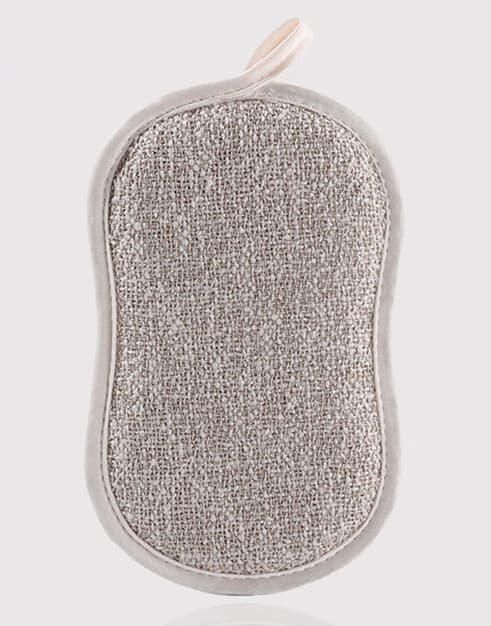 4 Genanvendelige Vaskbare Mikrofiber Skrabesvampe