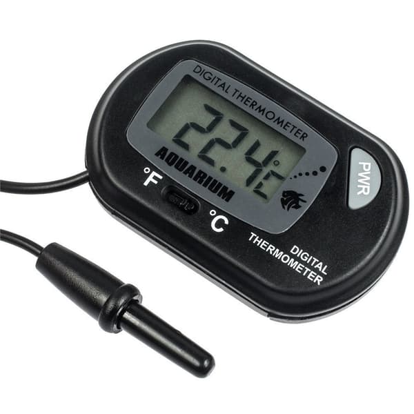 Akvarietermometer - LCD Digital Akvarietermometer med