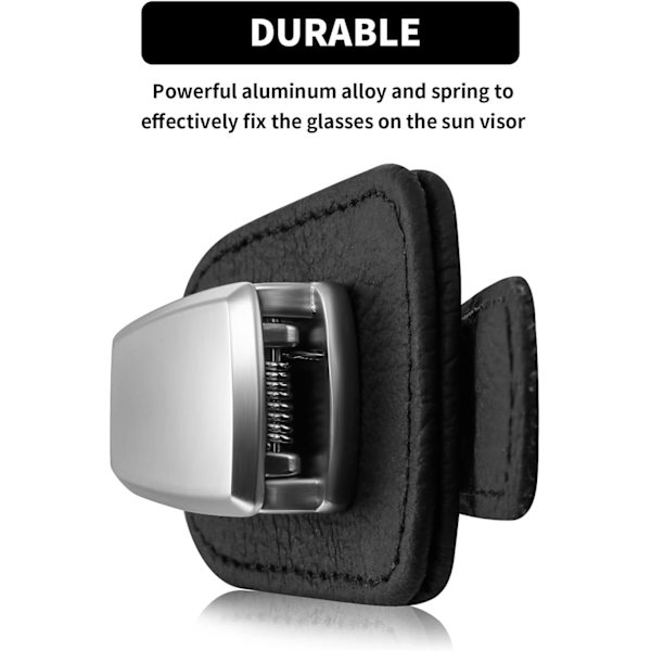 2 Pak Bilbrilholder Universal Bilvisir Solbrilholder