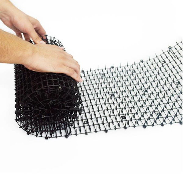 Katte-Poo Mat med Web Spikes Grave Stop Repeller Spike