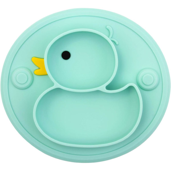 Silikon babysugkopplatta, toddler halkfri matplatta