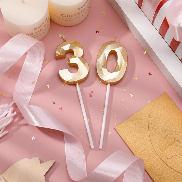 Kultamuistokynttilä, Kulta No. 3 Kynttilä ja No. 0 Kynttilä, 3D
