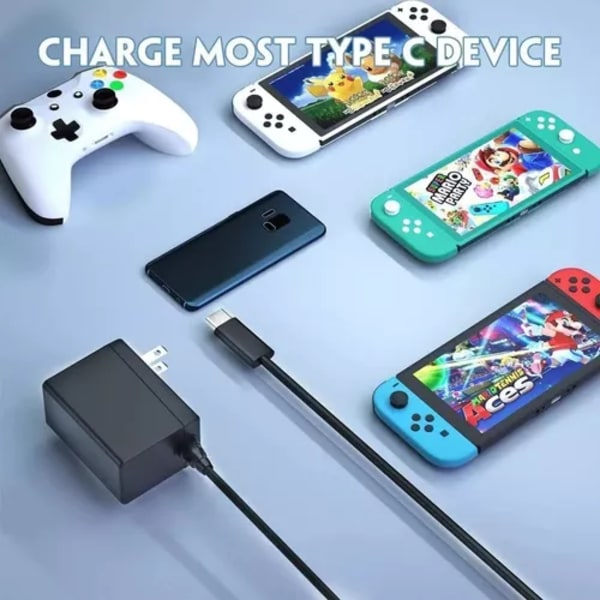 For Nintendo Switch/lite-15V 2.6A Hurtiglader 1.5A