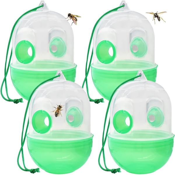 Set med 4 återanvändbara bietfällor, insektsfällor, getingfällor