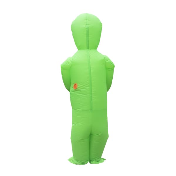Oppblåsbart Alien-kostyme for barn Høyde 160-200cm Ekstra