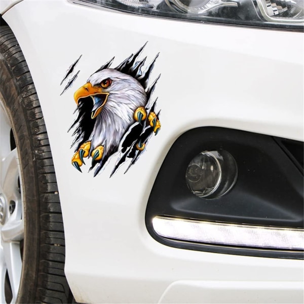 3D Ørn Bilstikker, 3D Ørn Bilsticker Auto Kreativ Dyr