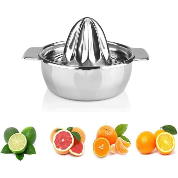 1 stk. Rustfrit Stål Citronpresser, Manuel Citrus Lime Presser