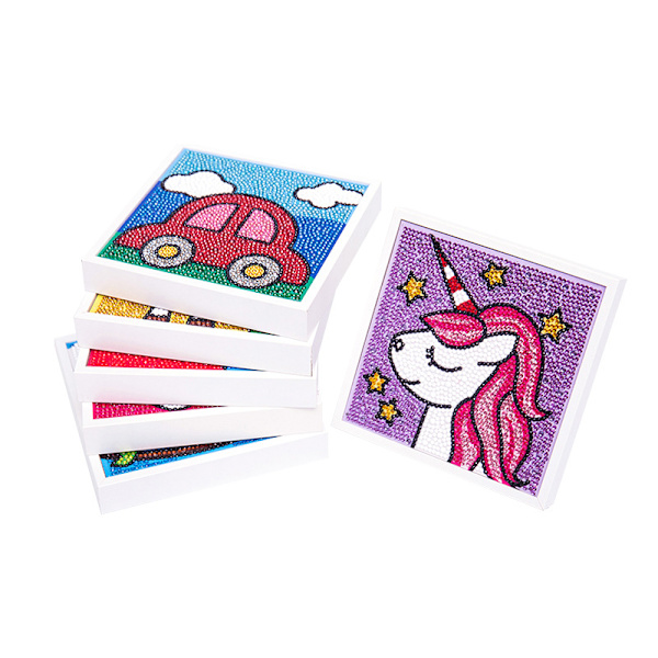 Full One Piece Bird Diamantmålning Kit, 5D DIY Runda Diamant