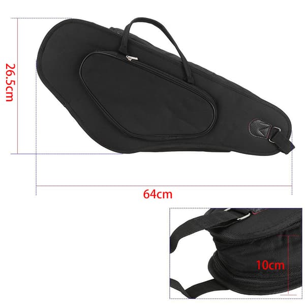 Gigbag for Altsaksofon - ryggsekkfunksjon - med stor
