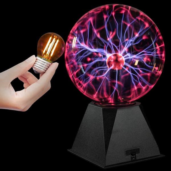 7\" Plasma Ball Set - Nebula, Lyn, Plug-in - Fester, Dekorasjon