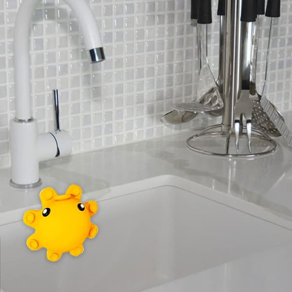 Badekar Overflow Stopper i Silikon - Anti-Overflow Håndvask Stopper