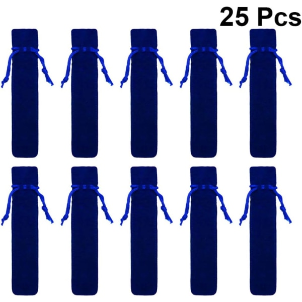 26 stk Fløyels Penneomslag Drawline Penneomslag Skolesekk Drawline Penne