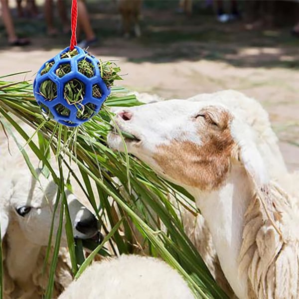 2 Pak Heste Terapi Bolde Hay Feeder Heste Legetøj, Polo Legetøj Spil
