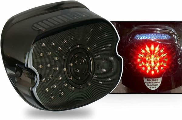 Lågprofil LED Bakbromsljus för Harley Dyna Road King Glide