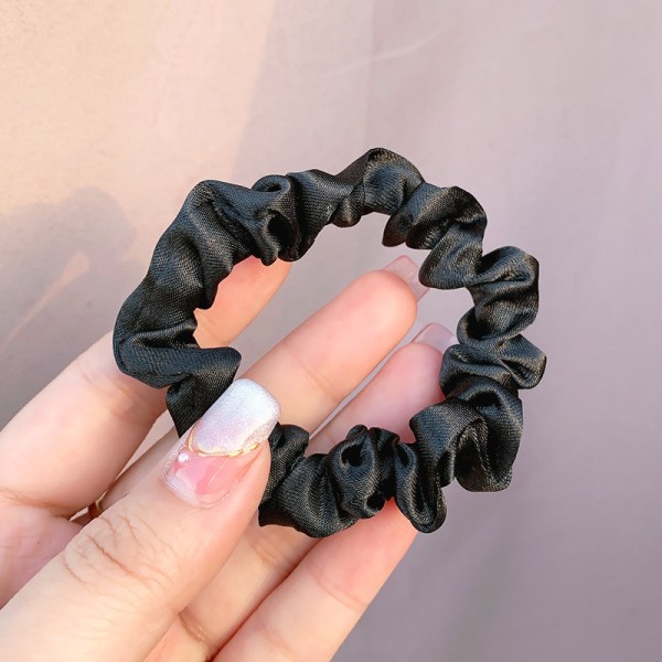 Silke Hår Scrunchies [4 stk], Hårelastikker, Kvinder Piger Bobbles Sc