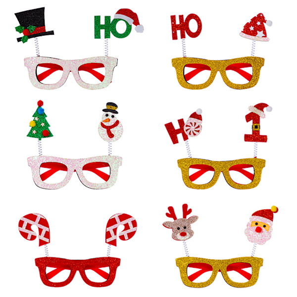 Julebriller Julefestdekorasjoner Juletre Elg